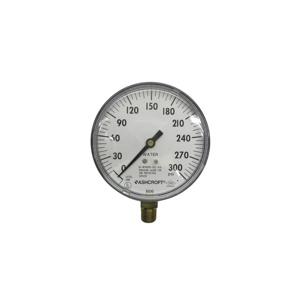 ASHCROFT 35-W1005P-02L-XUL 0-300PSI NSNP