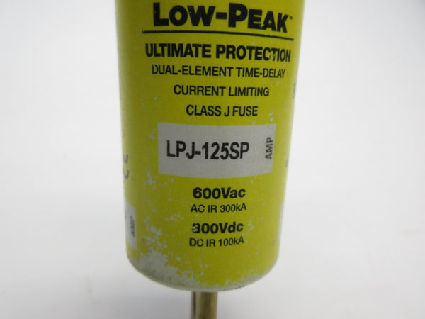 BUSSMANN LPJ-125SP 600VAC 125A (YL) NSNP