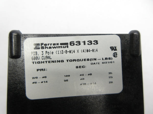 FERRAZ SHAWMUT 63133 600V NSNP