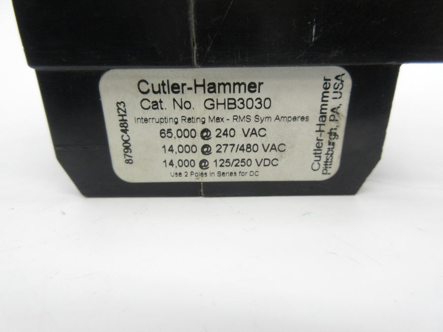 CUTLER HAMMER GHB3030 277/480VAC NSNP