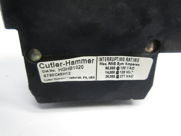 CUTLER HAMMER HGHB1020 277VAC 20A UNMP