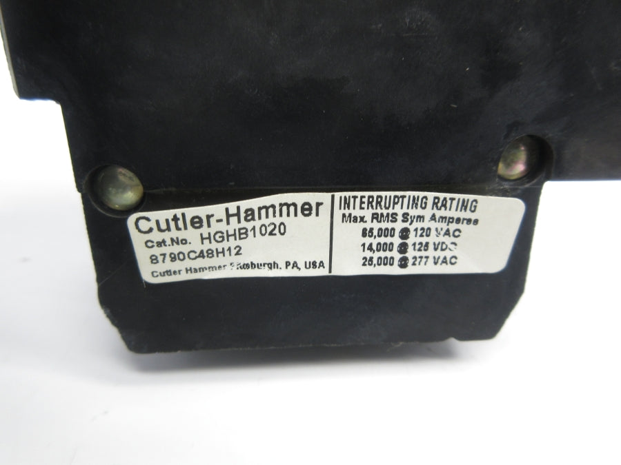 CUTLER HAMMER HGHB1020 277VAC 20A UNMP