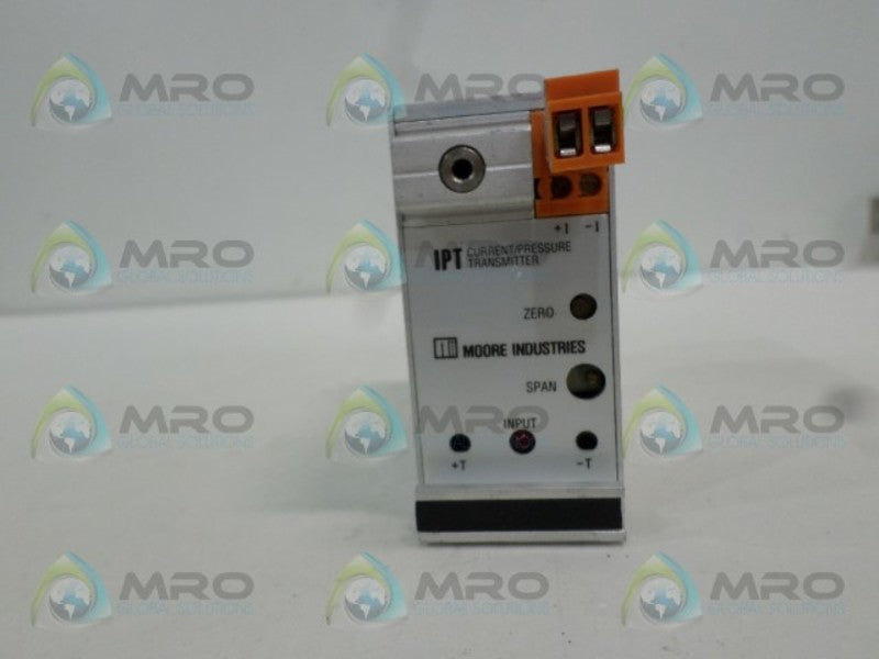 MOORE IPT/4-20MA/3-15PSIG/20PSI-FA8-RTB CURRENT PRESSURE TRANSMITTER UNMP