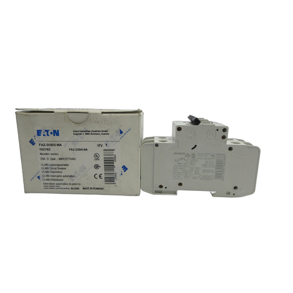 EATON FAZ-D25/2-NA 102192 277VAC 25A NSMP