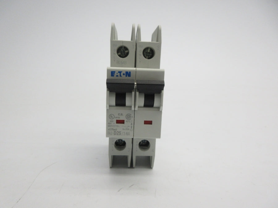 EATON FAZ-D25/2-NA 102192 277VAC 25A NSMP