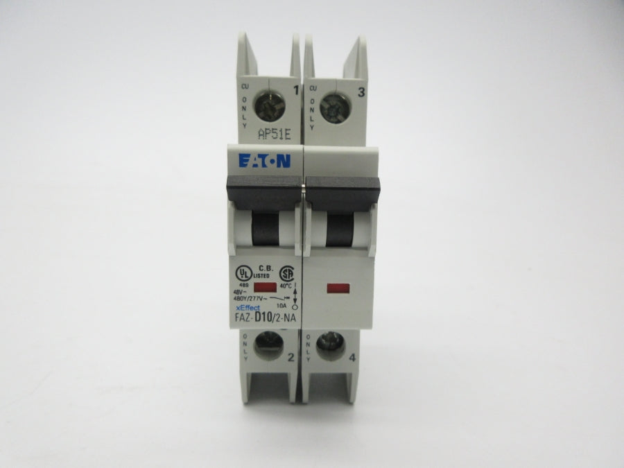 EATON FAZ-D10/2-NA 102187 277V 10A NSMP