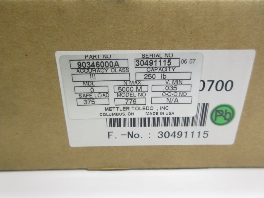 METTLER TOLEDO 90346000A NSMP