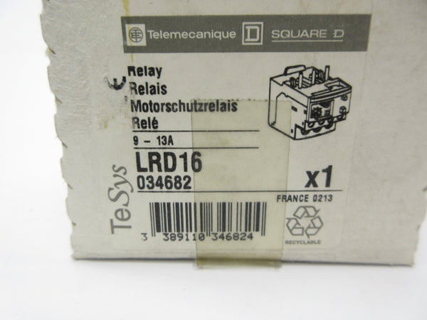 TELEMECANIQUE LRD16 9-13A NSMP