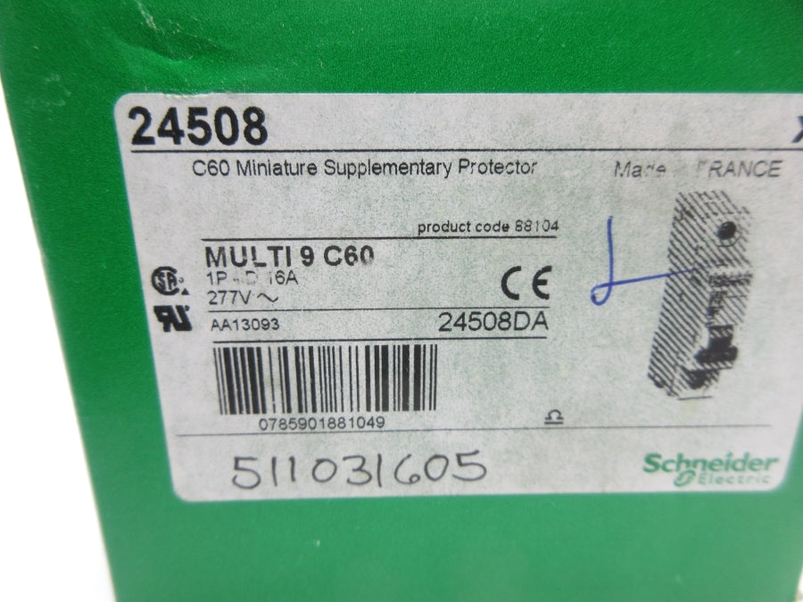 SCHNEIDER ELECTRIC 24508 277V 16A NSMP