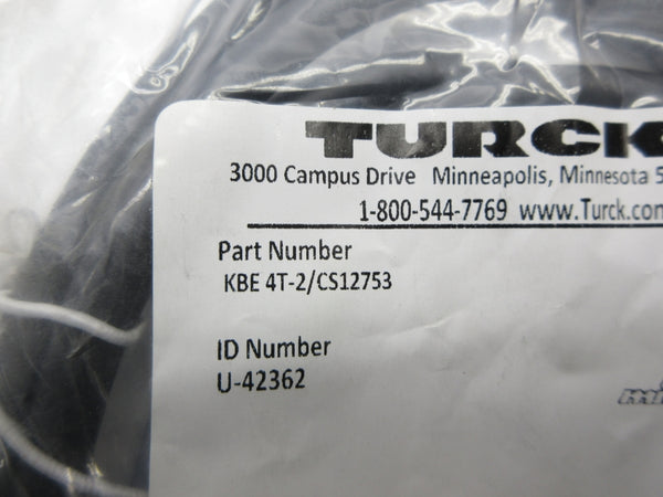 TURCK KBE4T-2/CS12753 U-42362 NSMP