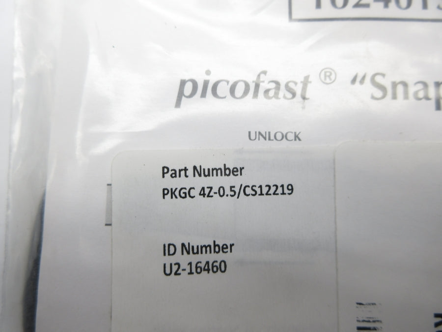TURCK PKGC4Z-0.5/CS12219 U2-16460 NSMP