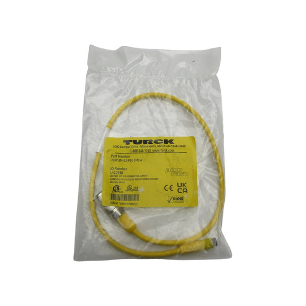 TURCK PKW3M-0.3-PSG3M/SV U-10230 125V 4A NSMP