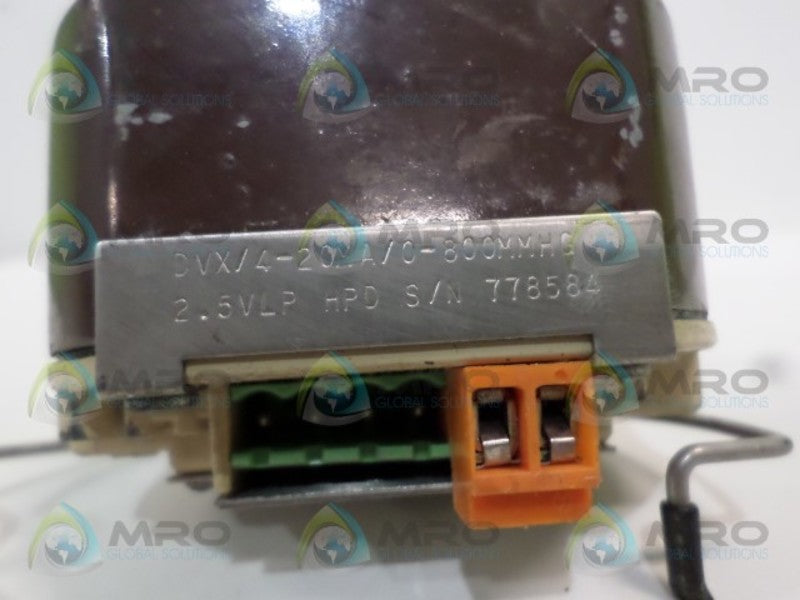 MOORE DVX/4-20MA/0-800MMHG DIGITAL INDICATOR UNMP
