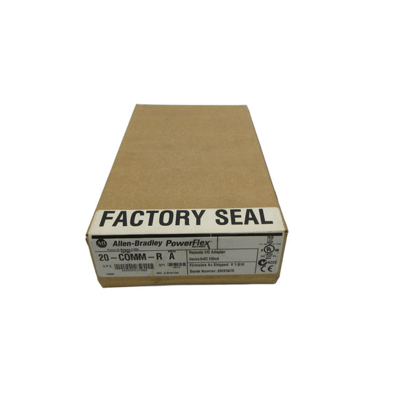 ALLEN BRADLEY 20-COMM-R SER. A F/W V1.010 NSFS