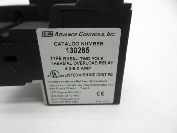 ACI 130285 4.0-6.0A NSNP