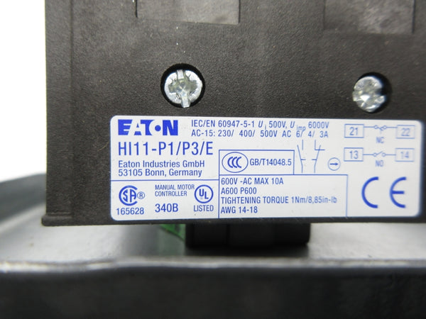 EATON HI11-P1/P3/E 600VAC 10A NSNP