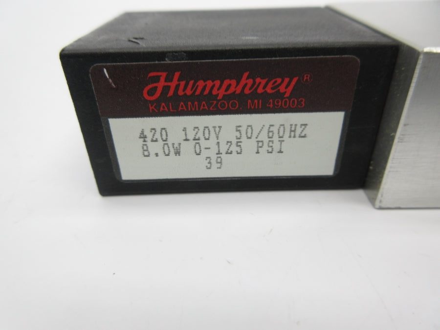 HUMPHREY 420 120V 0-125PSI NSNP