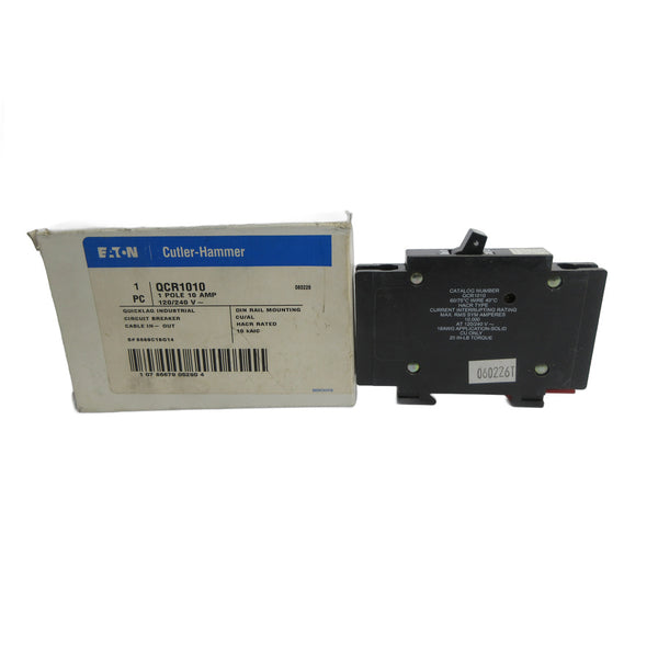 CUTLER HAMMER QCR1010 120/240V 10A NSMP