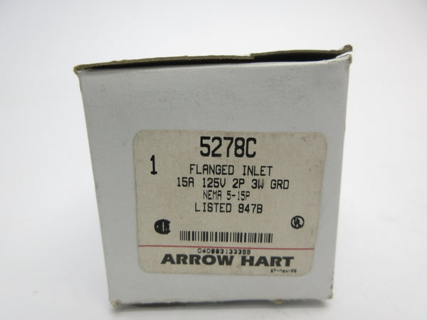 ARROW HART 5278C 125V 15A NSMP