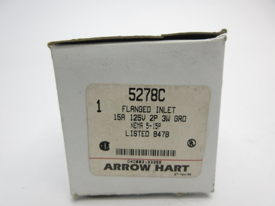 ARROW HART 5278C 125V 15A NSMP