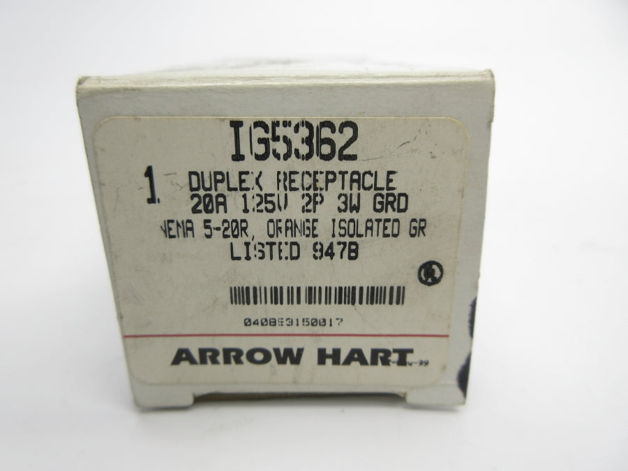 ARROW HART IG5362 125V 20A NSMP