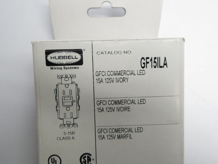 HUBBELL GF15ILA 125V 15A NSMP