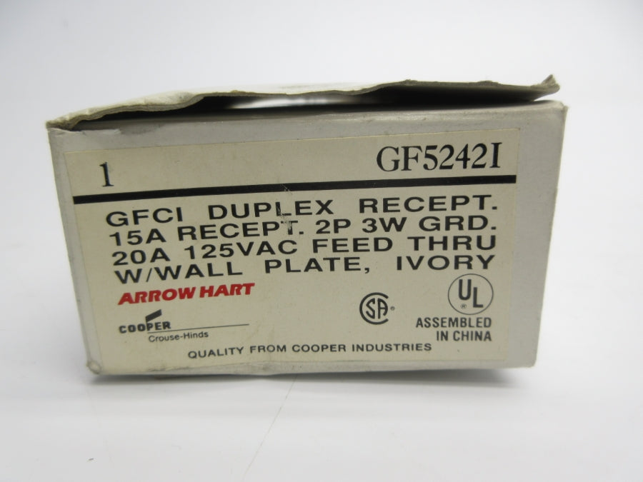 ARROW HART GF5242I 125VAC 20A (AS PICTURED) NSMP