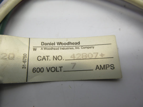 DANIEL WOODHEAD 42807+ 600V 7A NSNP