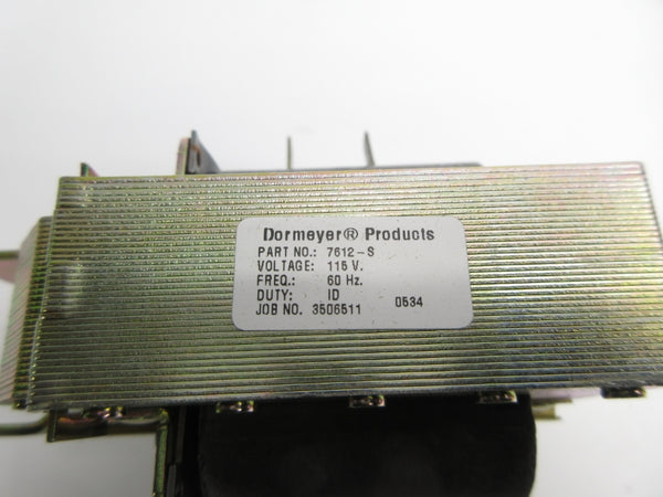 DORMEYER 7612-S 115V NSNP