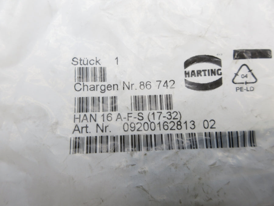 HARTING 09200162813 HAN16A-F-S NSMP