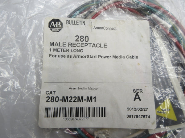 ALLEN BRADLEY 280-M22M-M1 SER. A NSMP