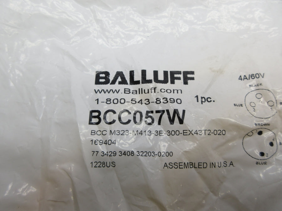 BALLUFF BCCM323-M413-3E-300-EX43T2-020 BCC057W NSMP