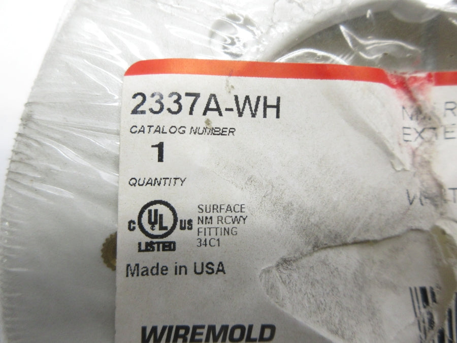 WIREMOLD 2337A-WH NSMP