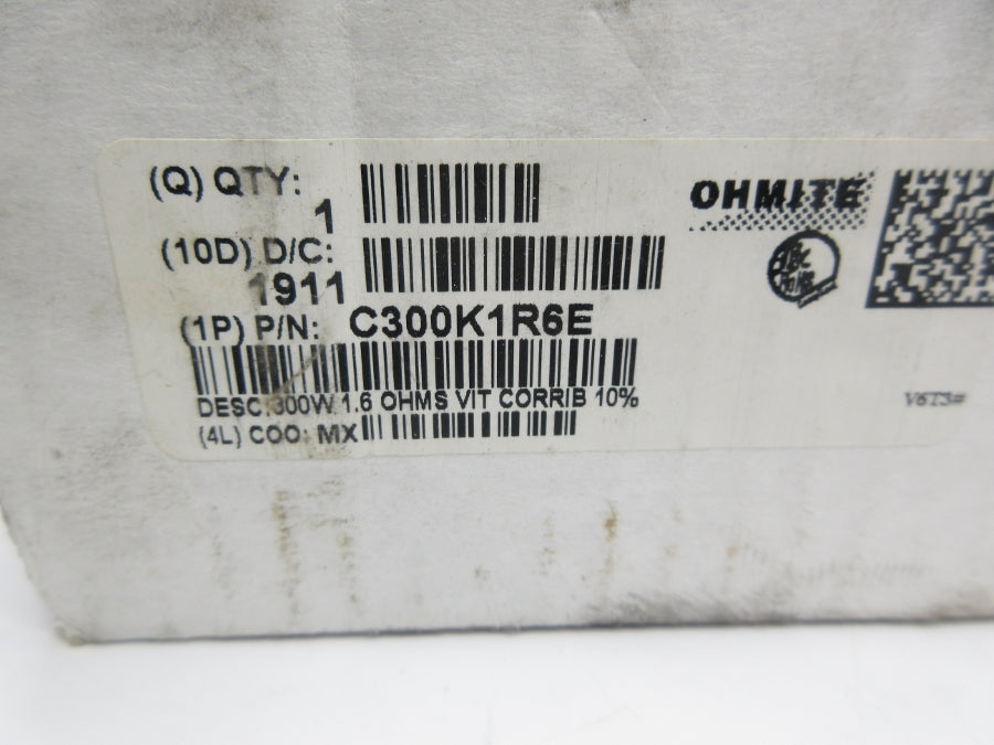 OHMITE C300K1R6E NSMP