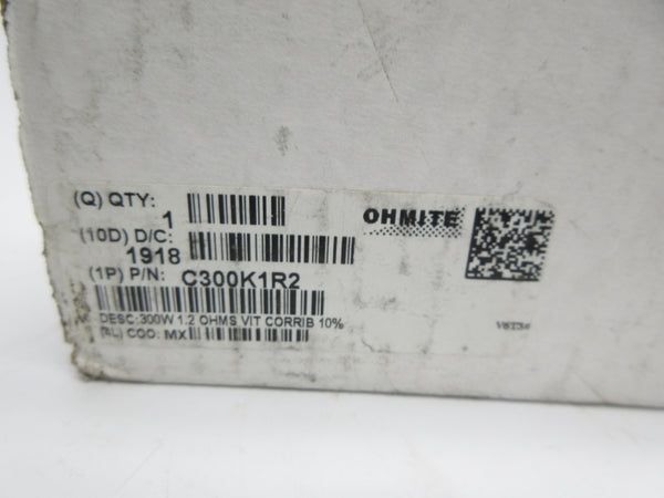 OHMITE C300K1R2 NSMP