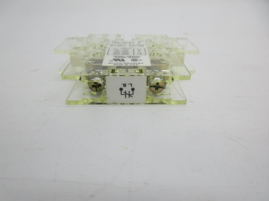 ALLEN BRADLEY 195-GL01 SER. A (BK/YL) NSMP