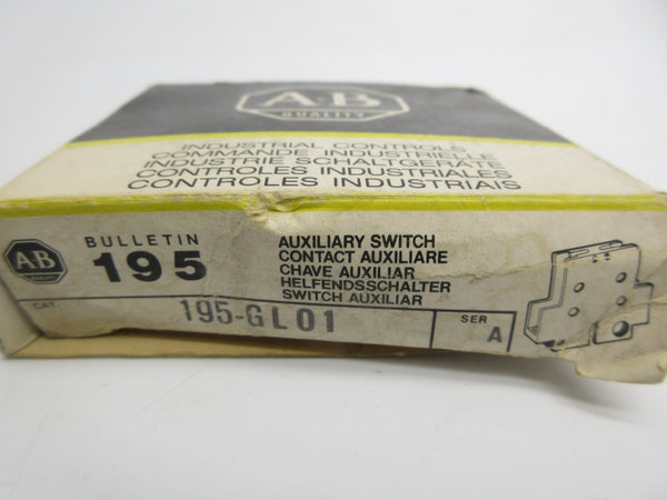 ALLEN BRADLEY 195-GL01 SER. A (BK/YL) NSMP