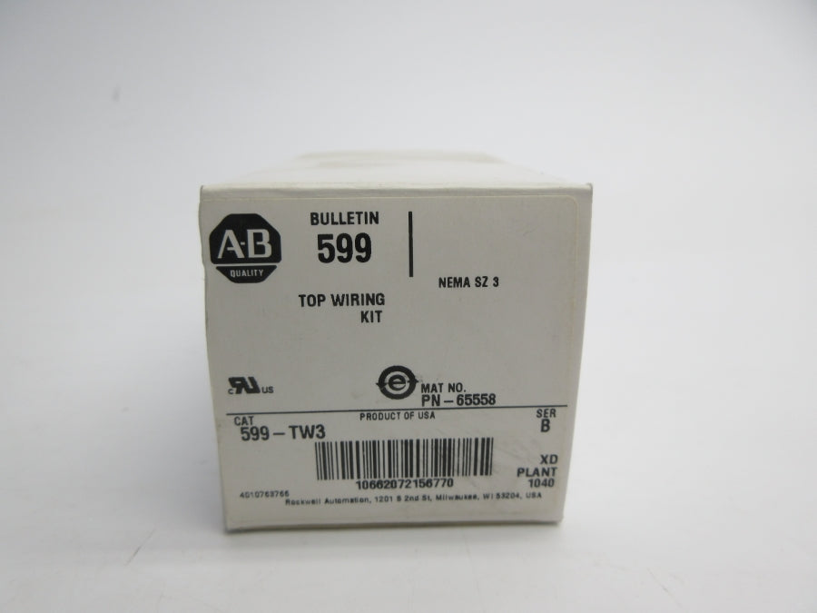 ALLEN BRADLEY 599-TW3 SER. B (WH) NSMP
