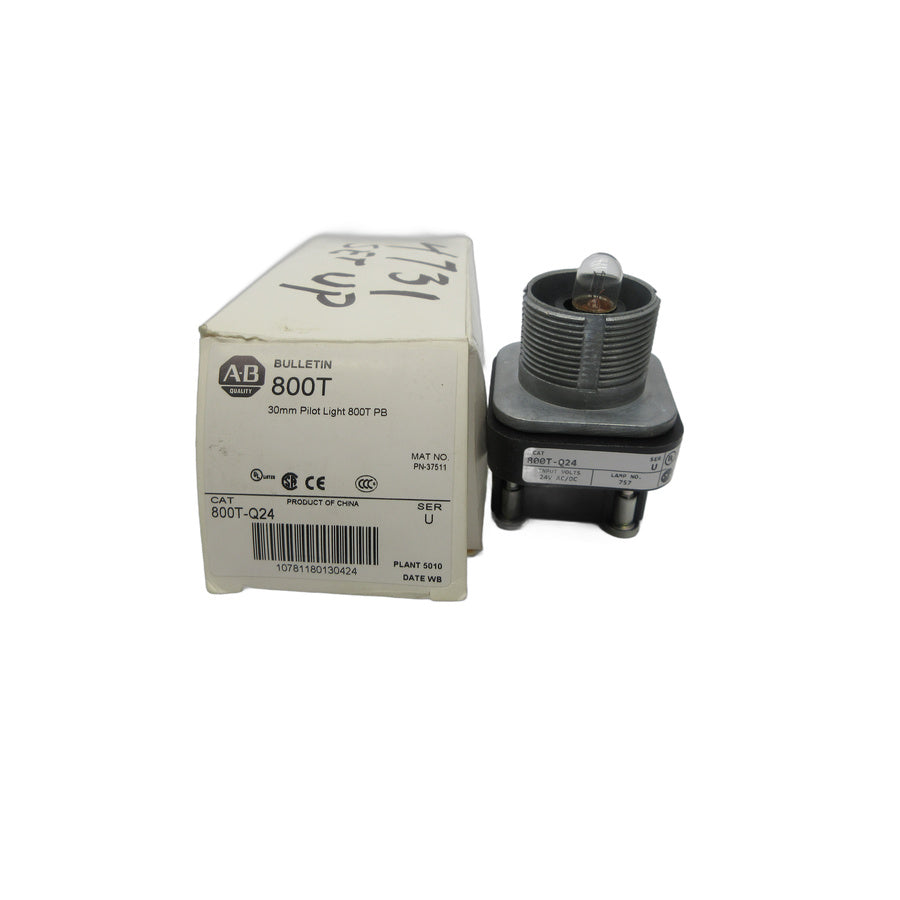ALLEN BRADLEY 800T-Q24 SER. U (WH) NSMP