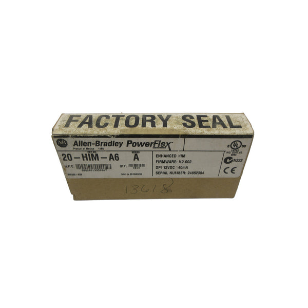 INDUSTRIAL SPARE PART 20-HIM-A6 SER. A F/W 2.002 12VDC DATE: 2013 NSFS