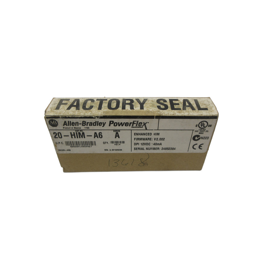 INDUSTRIAL SPARE PART 20-HIM-A6 SER. A F/W 2.002 12VDC DATE: 2013 NSFS