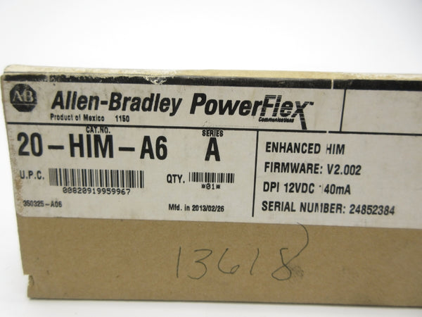 INDUSTRIAL SPARE PART 20-HIM-A6 SER. A F/W 2.002 12VDC DATE: 2013 NSFS