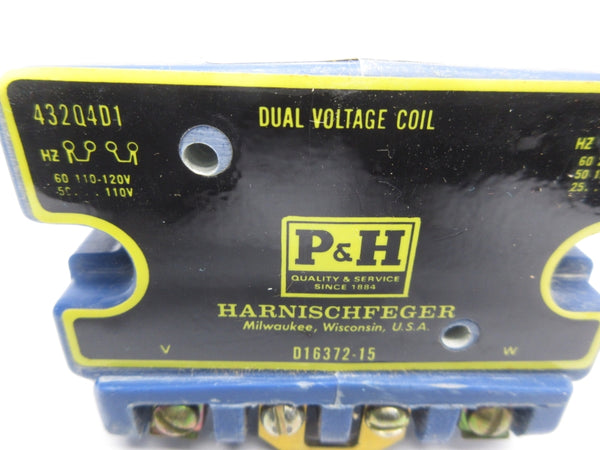 P&H 432Q4D1 475Z4D1 110/120V NSNP