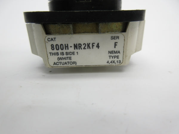 ALLEN BRADLEY 800H-NR2KF4 SER. F (AS PICTURED) NSNP