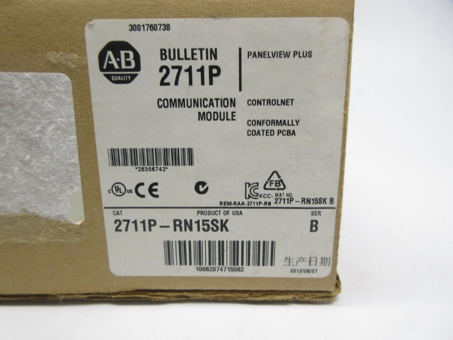 INDUSTRIAL SPARE PART 2711P-RN15SK SER. B NSFS