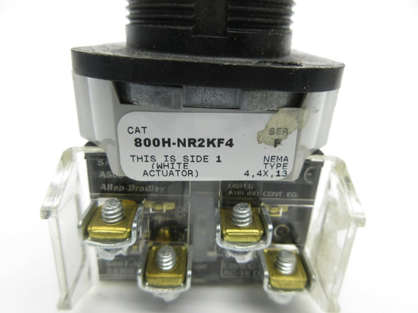 ALLEN BRADLEY 800H-NR2KF4 SER. F (AS PICTURED1) NSNP