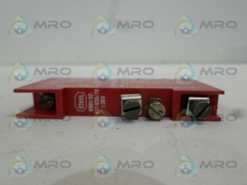 STAHL INTRINSPAK 8901/32-417/035/70 SAFETY BARRIER NSNP