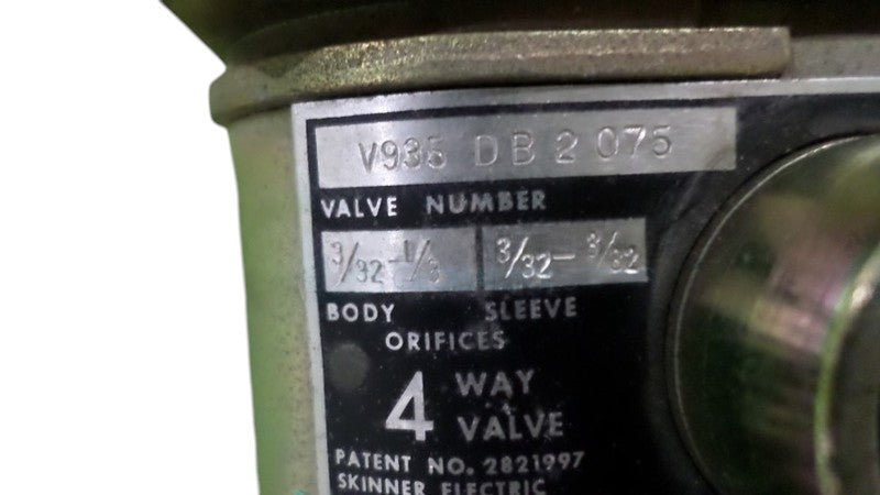 SKINNER V935DB2075 VALVE NSNP
