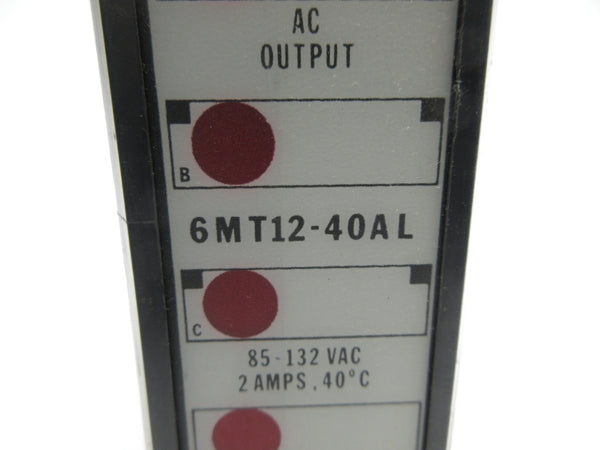 TEXAS INSTRUMENT 6MT12-40AL 85-132VAC 2A NSNP
