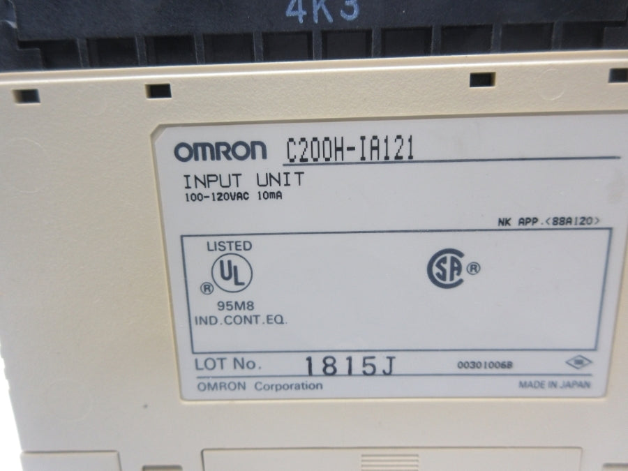 OMRON C200H-IA121 100-120VAC NSNP